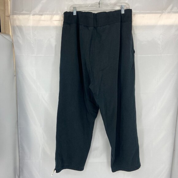 Polo Ralph Lauren Men Big 2X Sweatpants Black Straight Leg Drawstring Waist Adj - Picture 3 of 10